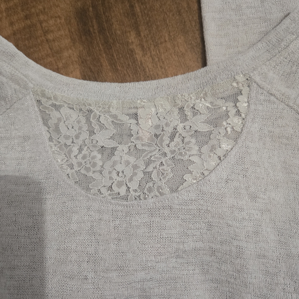 Vintage Victoria's Secret Gray Knit Top - Picture 4 of 5